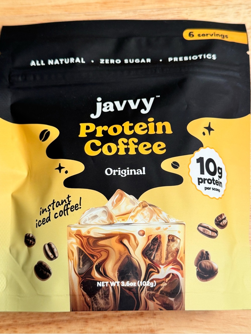 Javvy Protein Coffee Original - 3 packs - Picture 2 of 7